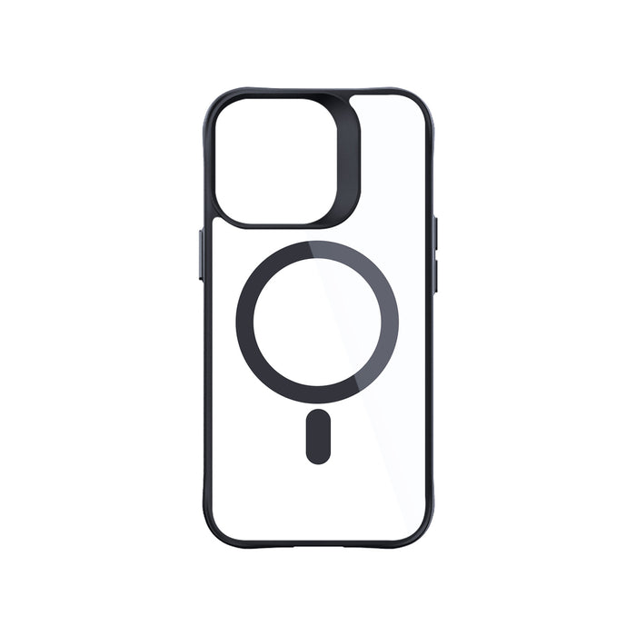 3mk Satin Armor MagCase with MagSafe for iPhone 14 Pro Max - Clear with Black Frame