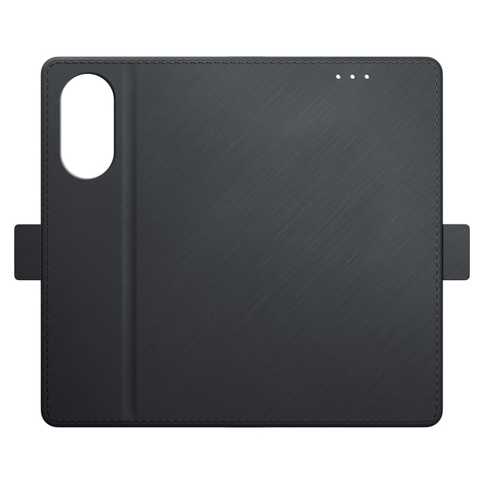 3mk Wallet Case for Oppo A58 4G - Black