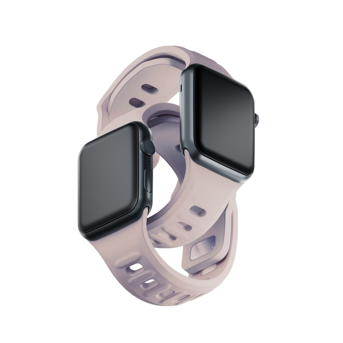 3mk Silicone Watch Strap for Apple Watch 38 / 40 / 41 mm - beige