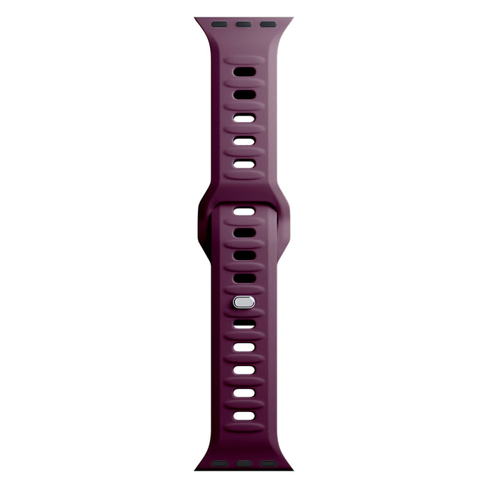 3mk Silicone Watch Strap for Apple Watch 38 / 40 / 41 mm - Burgundy