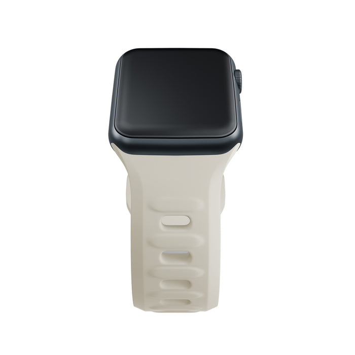 3mk Silicone Watch Strap for Apple Watch 38/40/41 mm - white