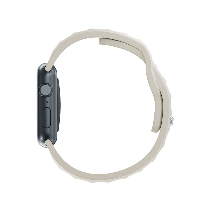 3mk Silicone Watch Strap for Apple Watch 38/40/41 mm - white