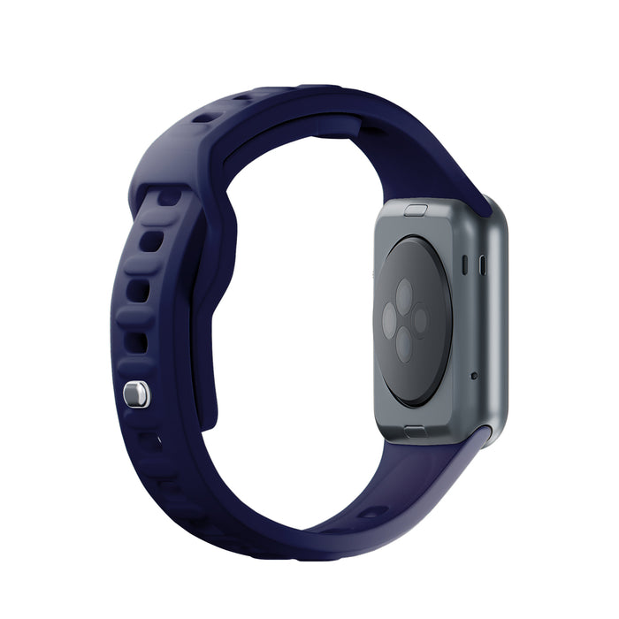 3mk Silicone Watch Strap for Apple Watch 38 / 40 / 41 mm - blue
