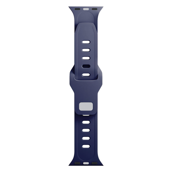 3mk Silicone Watch Strap for Apple Watch 42 / 44 / 45 / 49 mm - blue