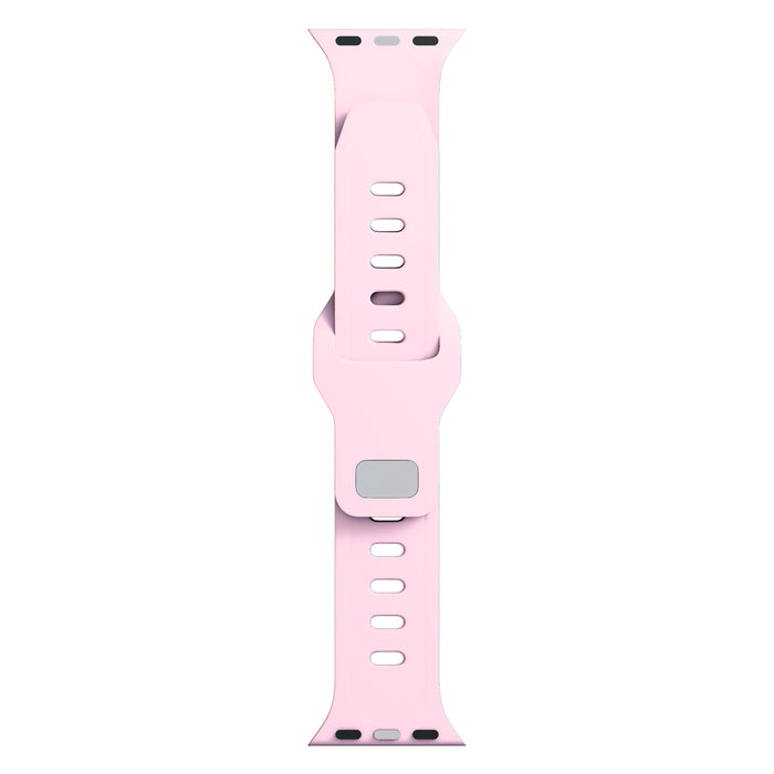 3mk Silicone Watch Strap for Apple Watch 42 / 44 / 45 / 49 mm - pink