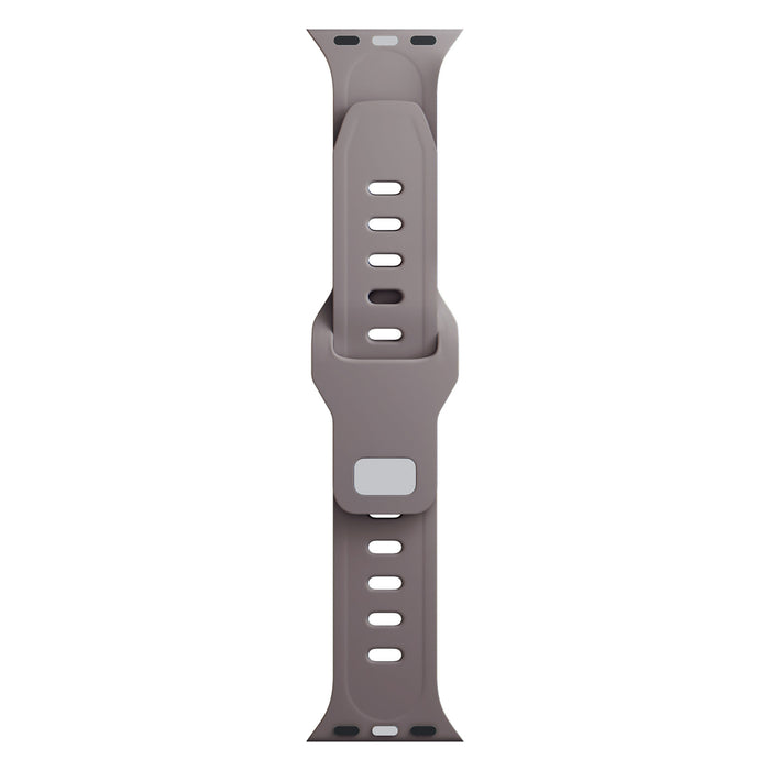 3mk Silicone Watch Strap for Apple Watch 42 / 44 / 45 / 49 mm - brown