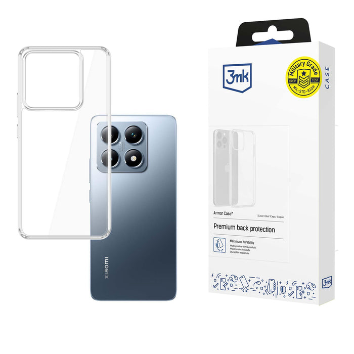 3mk Armor Case for Xiaomi 14T - transparent