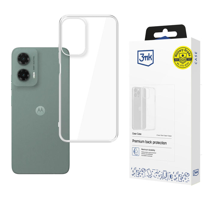 3mk Clear Case for Motorola Moto G35 5G - transparent