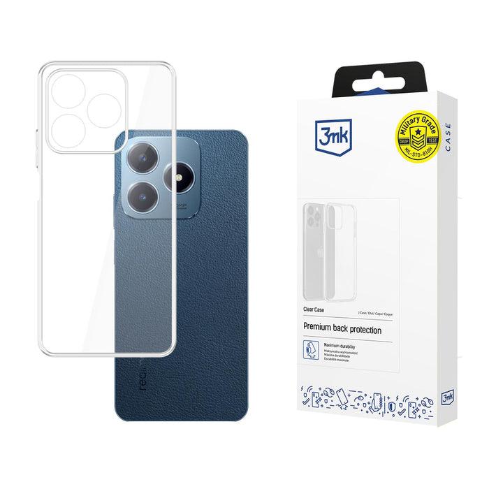 3mk Clear Case for Realme C63 - Transparent