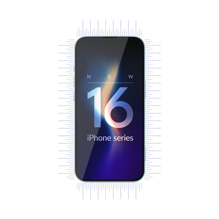 Tempered glass 3mk FlexibleGlass for iPhone 16 Plus