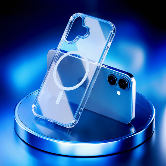 3mk MagCase with MagSafe for iPhone 16 Plus - Transparent