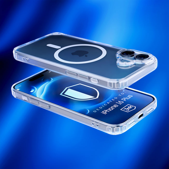 3mk MagCase with MagSafe for iPhone 16 Plus - Transparent