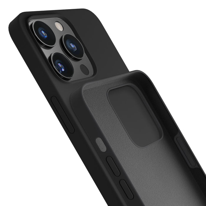 3mk Silicone Case for iPhone 16 Pro - Black
