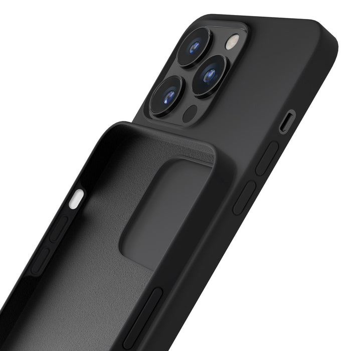 3mk Silicone Case for iPhone 16 Pro - Black