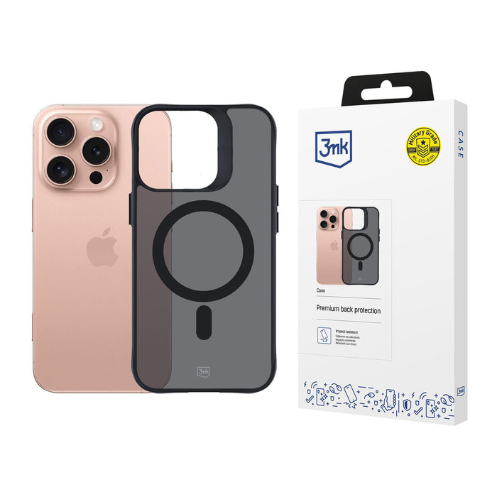 3mk Smoke MagCase case with MagSafe for iPhone 16 Pro