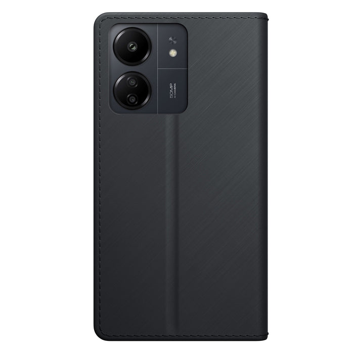 3mk Wallet Case for Xiaomi Redmi 13C/Poco C65 - Black