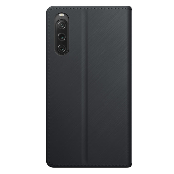 3mk Wallet Case for Sony Xperia 10 V - Black