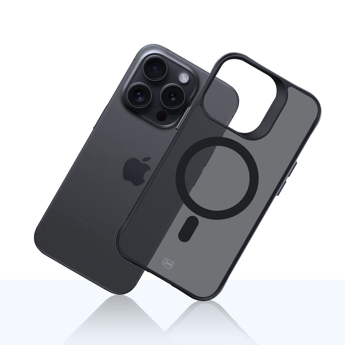3mk Smoke MagCase with MagSafe for iPhone 15 Pro - Semi-transparent