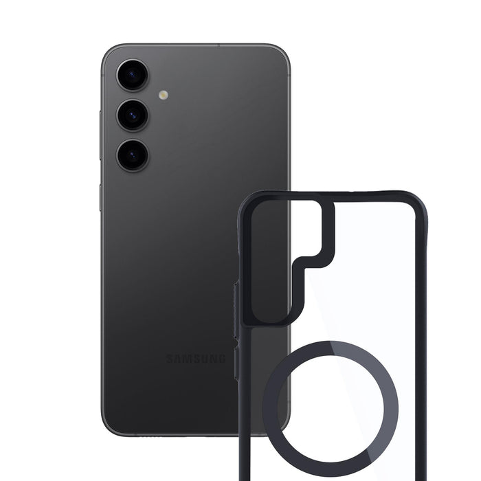 3mk Satin Armor MagCase for Samsung Galaxy S24 - Transparent