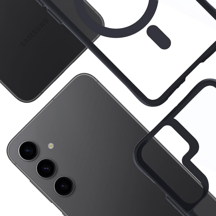 3mk Satin Armor MagCase for Samsung Galaxy S24 - Transparent