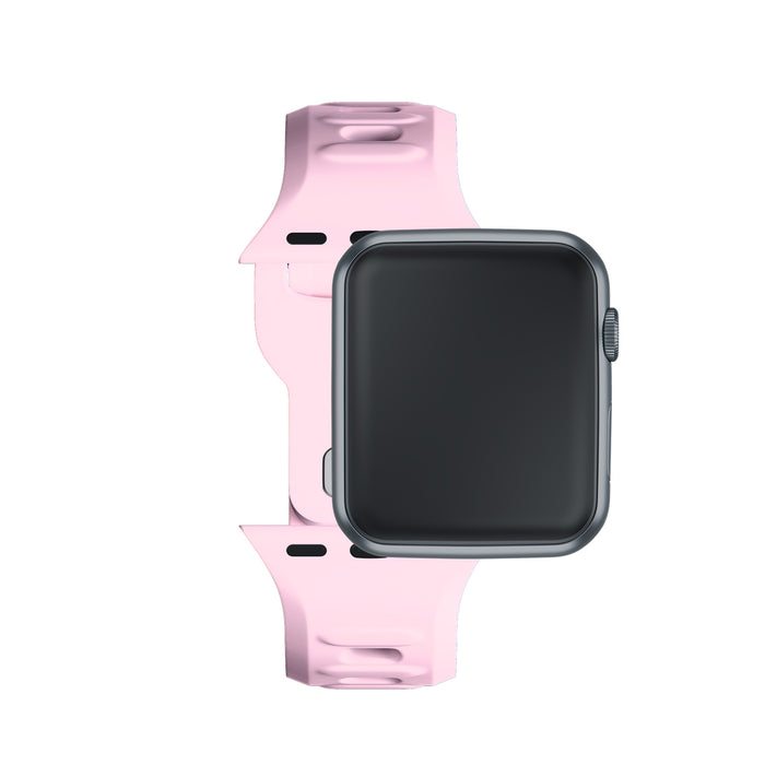 3mk Silicone Watch Strap for Apple Watch 38 / 40 / 41 mm - pink