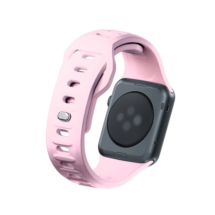 3mk Silicone Watch Strap for Apple Watch 38 / 40 / 41 mm - pink