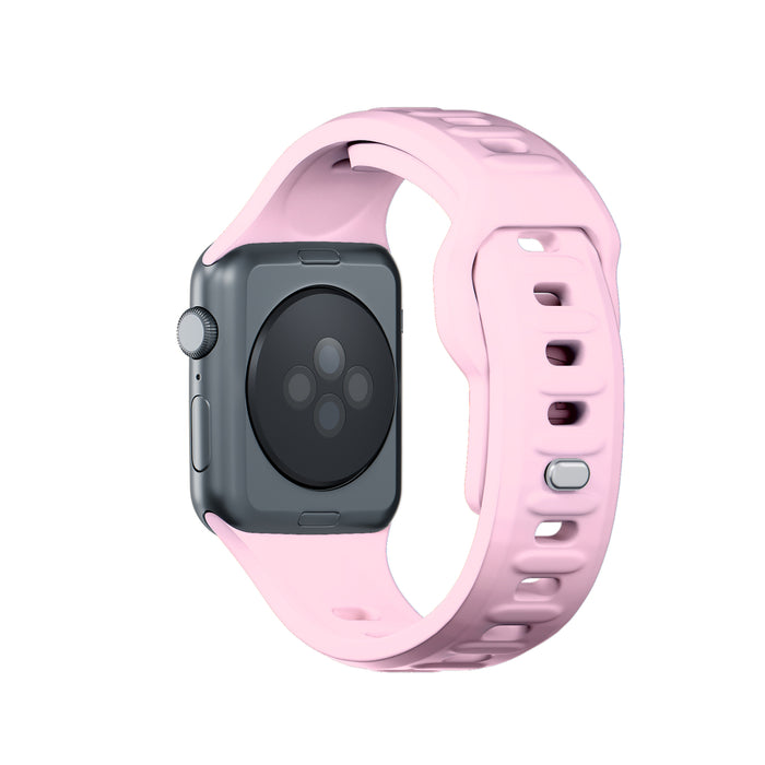 3mk Silicone Watch Strap for Apple Watch 38 / 40 / 41 mm - pink