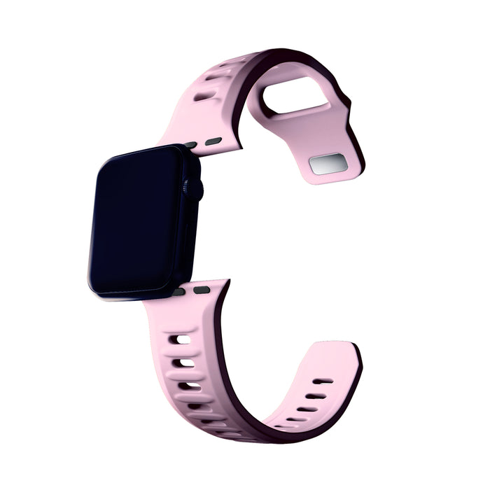 3mk Silicone Watch Strap for Apple Watch 38 / 40 / 41 mm - pink