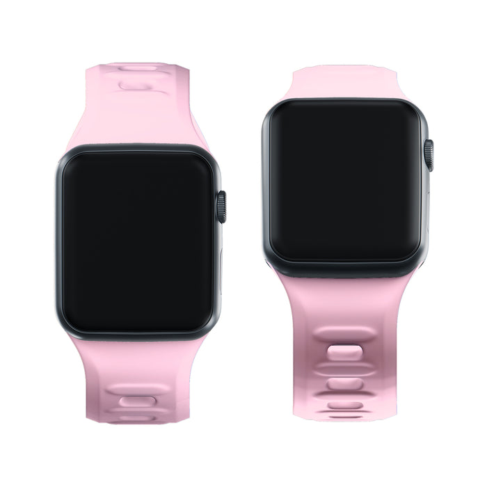 3mk Silicone Watch Strap for Apple Watch 38 / 40 / 41 mm - pink