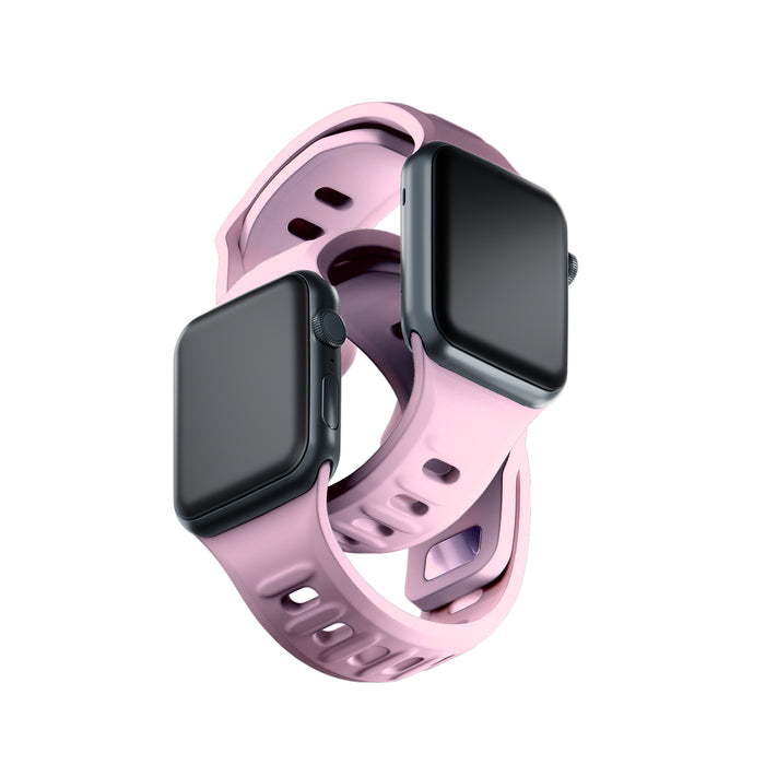 3mk Silicone Watch Strap for Apple Watch 38 / 40 / 41 mm - pink