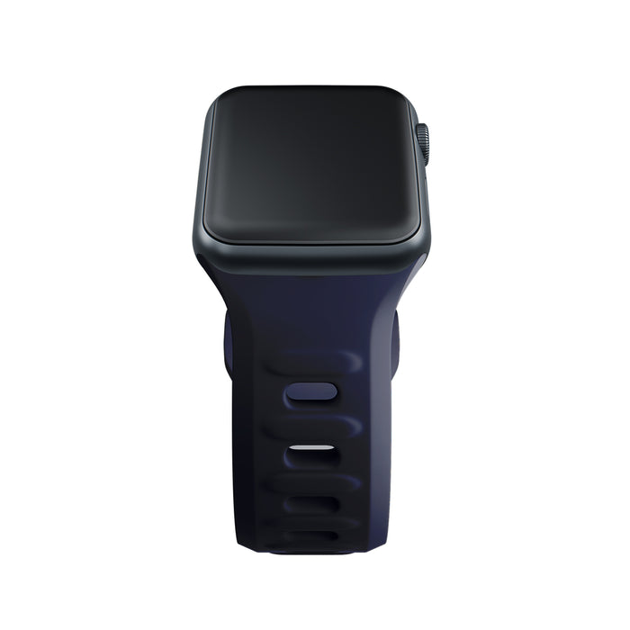 3mk Silicone Watch Strap for Apple Watch 42 / 44 / 45 / 49 mm - gray