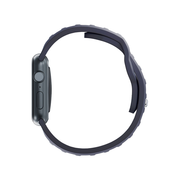 3mk Silicone Watch Strap for Apple Watch 42 / 44 / 45 / 49 mm - gray