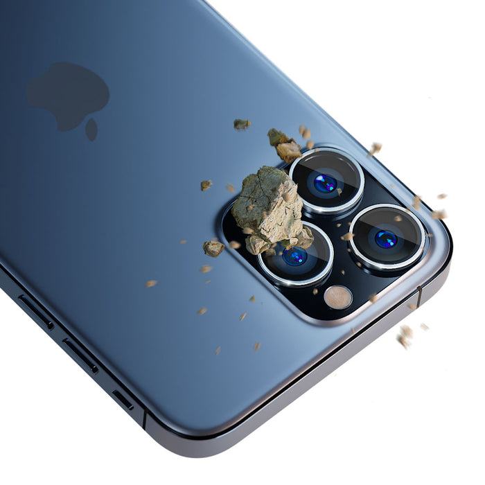 3mk Lens Protection Pro Camera Cover with Iridescent Frame for iPhone 16 / 16 Plus
