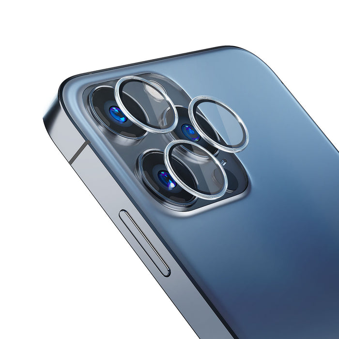3mk Lens Protection Pro Camera Cover with Iridescent Frame for iPhone 16 / 16 Plus