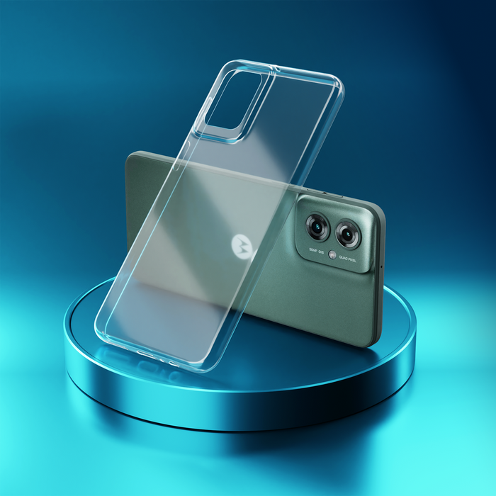 3mk Clear Case for Motorola Moto G55 5G - transparent