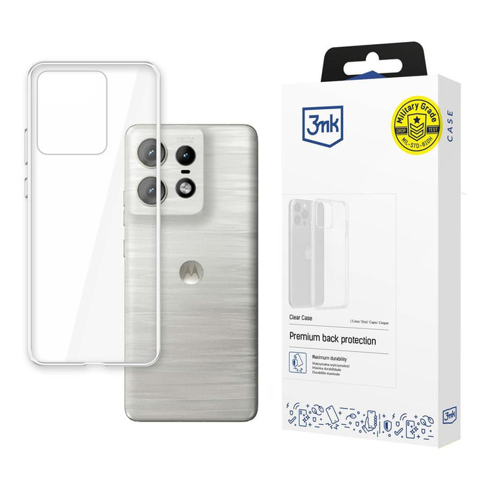 3mk Clear Case for Motorola Edge 50 Pro - transparent