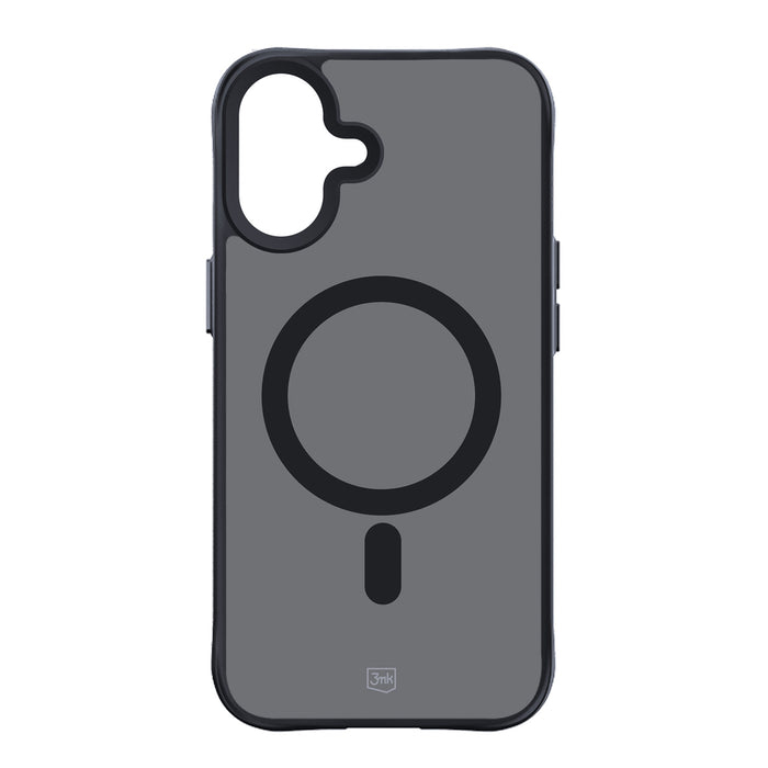 3mk Smoke MagCase with MagSafe for iPhone 16 - semi-transparent