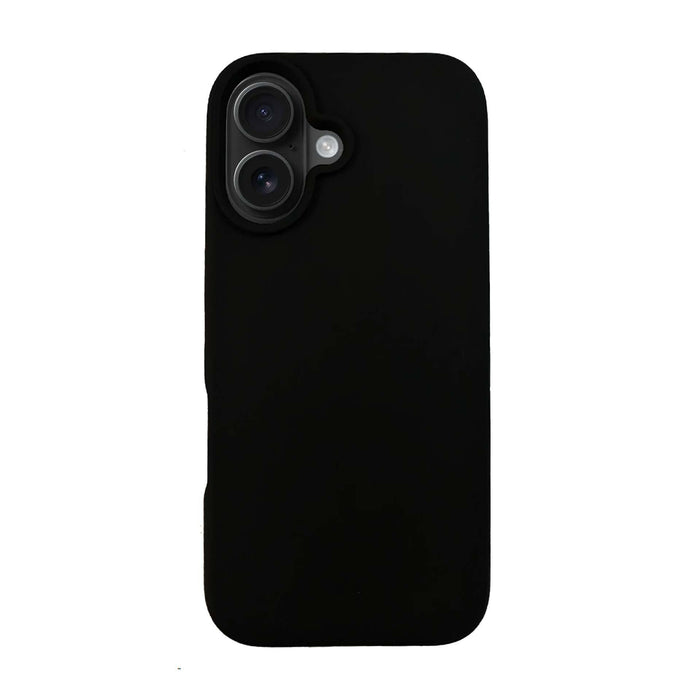 3mk Silicone Case for iPhone 16 - Black