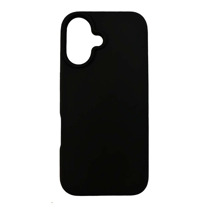 3mk Silicone Case for iPhone 16 - Black