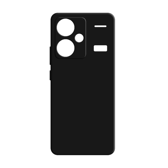 3mk Silicone Case for Xiaomi Redmi Note 13 Pro+ - Black
