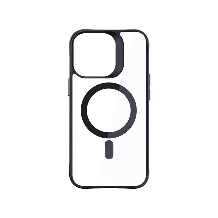 3mk Satin Armor MagCase with MagSafe iPhone 16 Pro Max - Clear with Black Frame