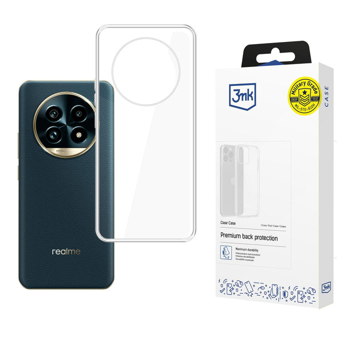 3mk Clear Case for Realme 13 Pro+ 5G / Realme 13 Pro 5G - transparent