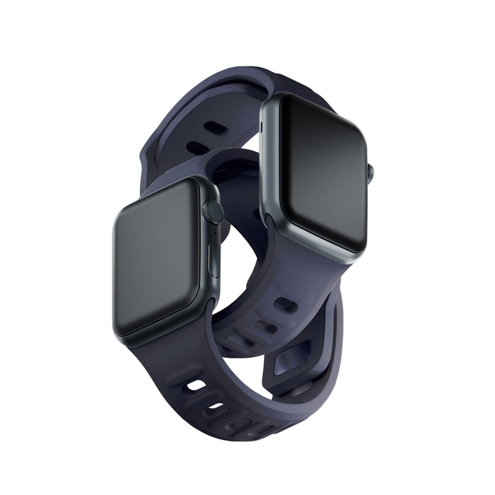 3mk Silicone Watch Strap for Apple Watch 38 / 40 / 41 mm - gray