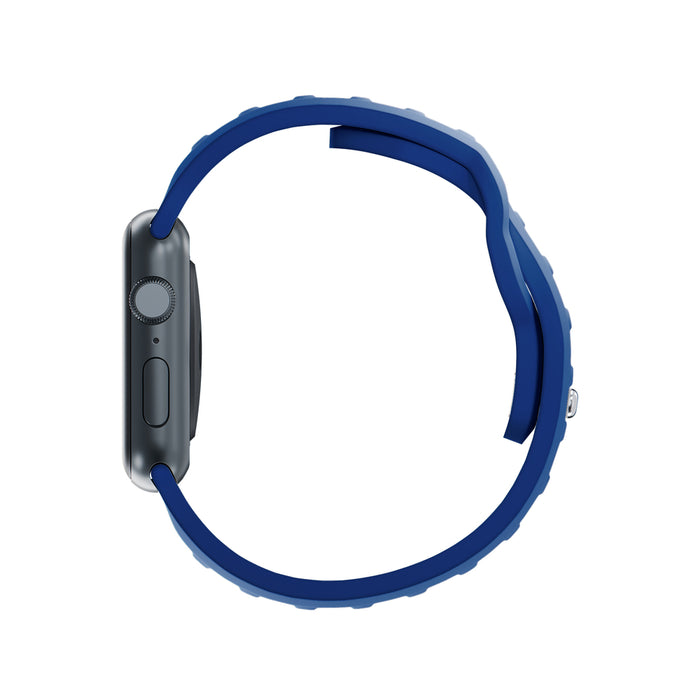 3mk Silicone Watch Strap for Apple Watch 42 / 44 / 45 / 49 mm - blue