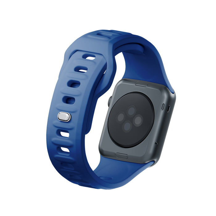 3mk Silicone Watch Strap for Apple Watch 42 / 44 / 45 / 49 mm - blue