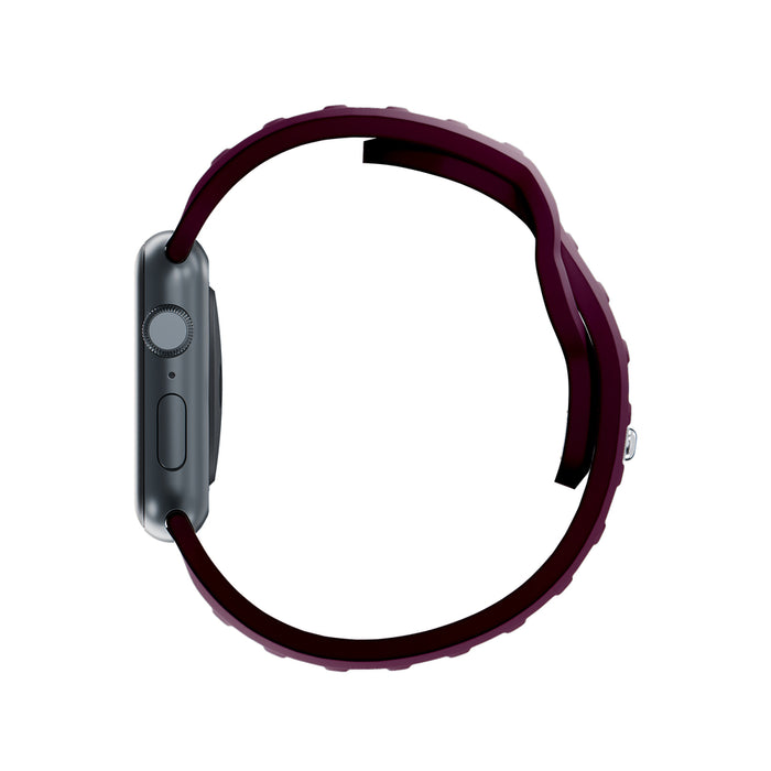 3mk Silicone Watch Strap for Apple Watch 42 / 44 / 45 / 49 mm - Burgundy