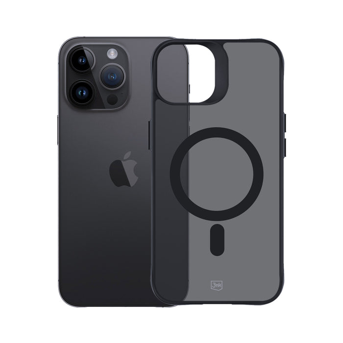 3mk Smoke MagCase with MagSafe for iPhone 14 Pro - Semi-transparent