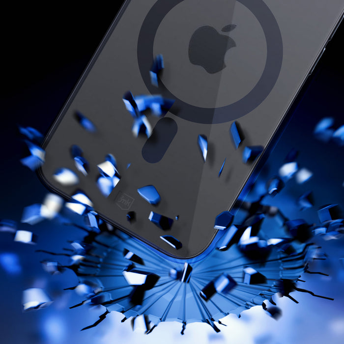 3mk Satin Armor MagCase with MagSafe for iPhone 13 Pro - Clear with Black Frame