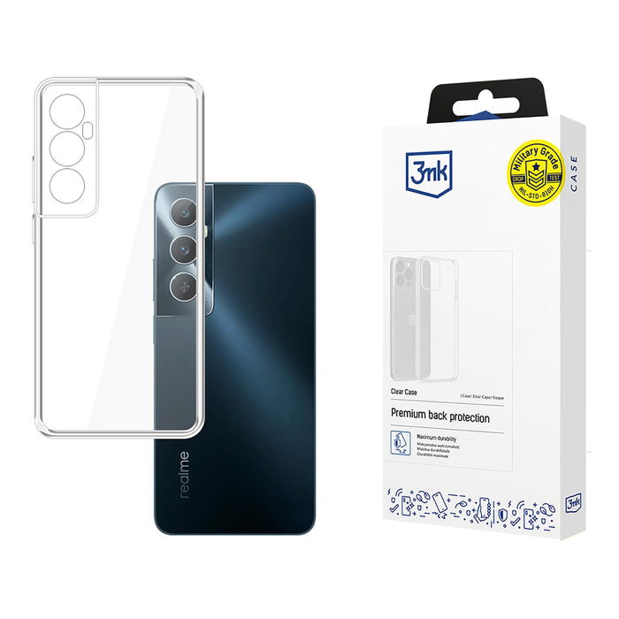 3mk Clear Case for Realme C65 - Transparent