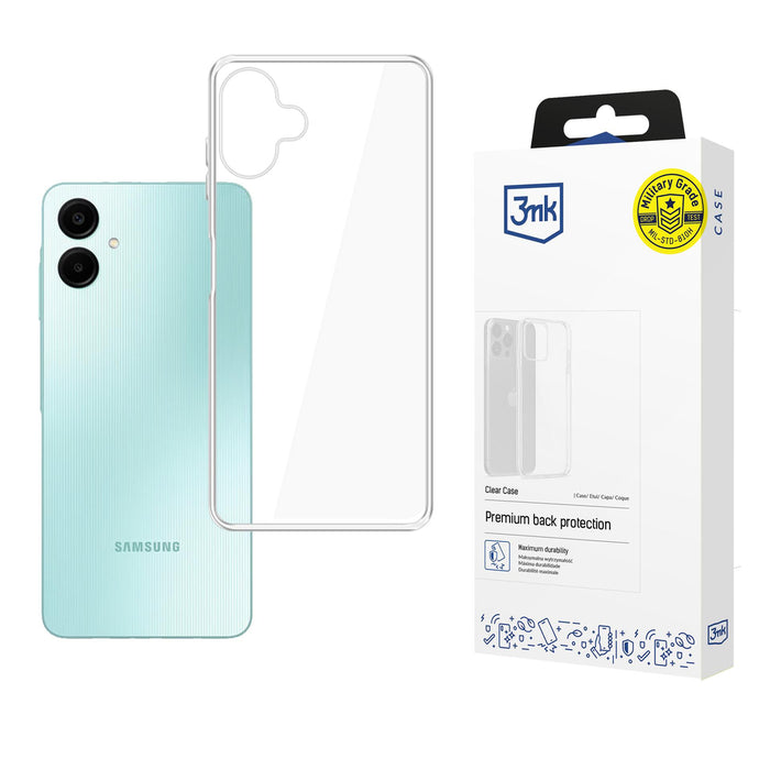 3mk Clear Case for Samsung Galaxy A06 - transparent